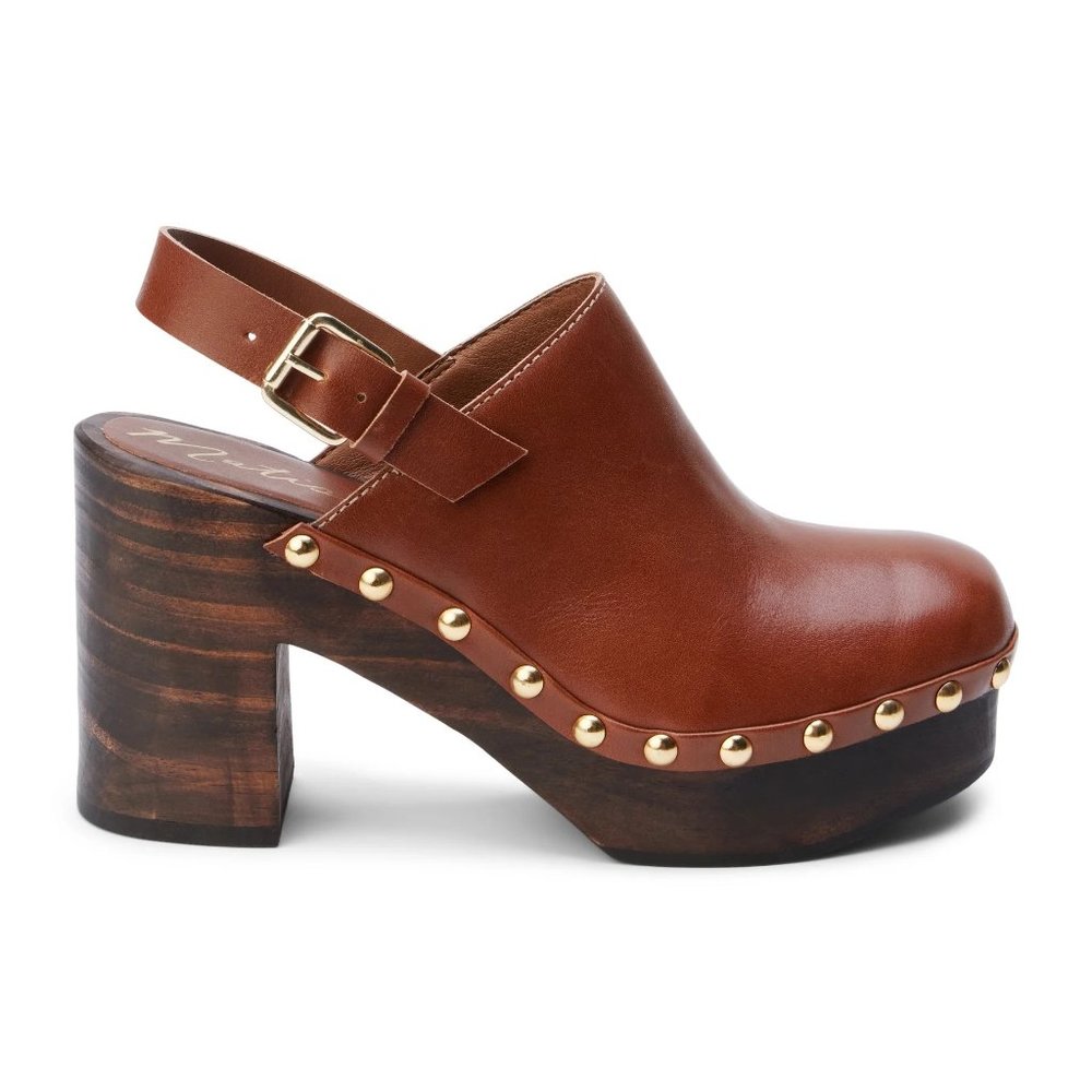 Matisse Footwear Liberty Closed Toe Heel Clogs - Brown Size 10